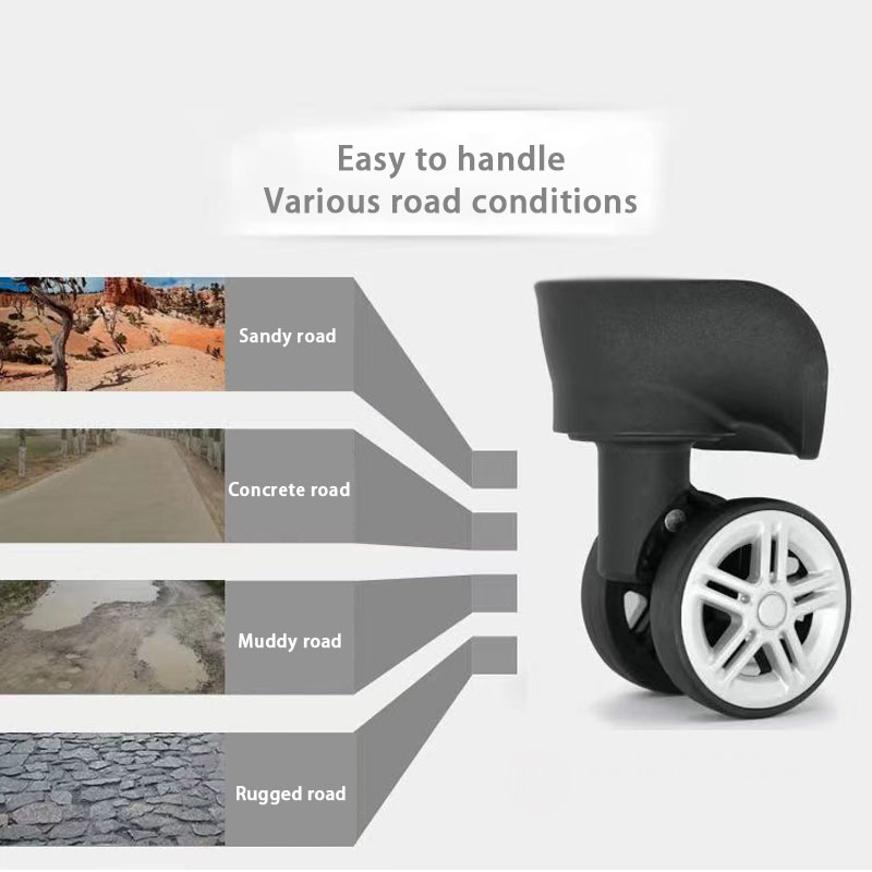 กระเป๋าเดินทางคงที่คุณภาพสูงอุ - Silent Replacement Luggage Wheels บทวิจารณ์และราคา