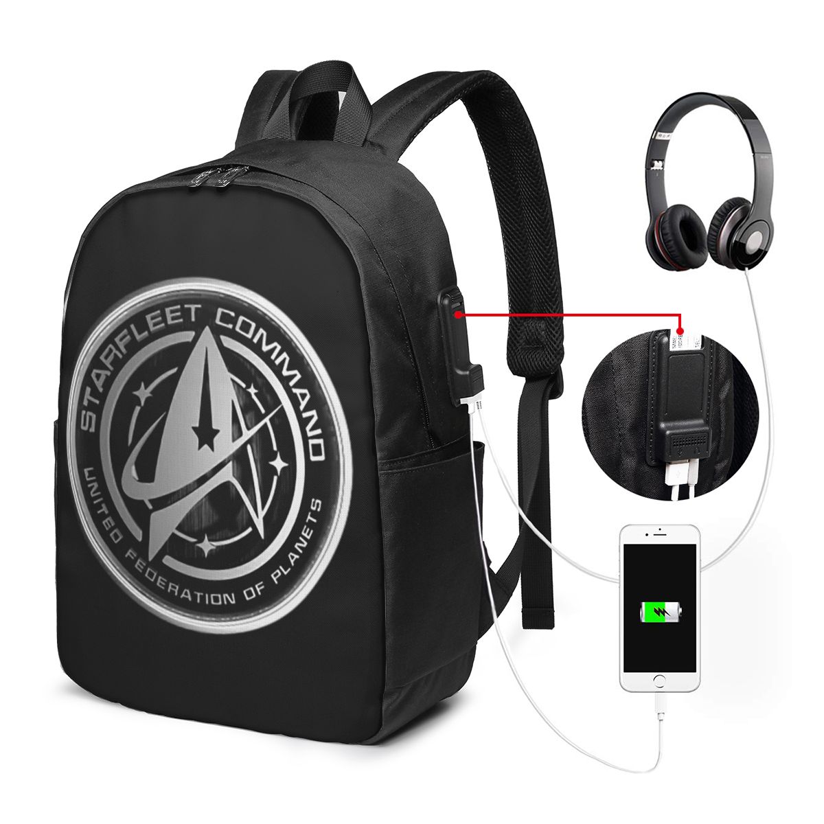 สตาร์ เทรคส์ซีรีส์ละครวิทยาศาส - Backpacks บทวิจารณ์และราคา