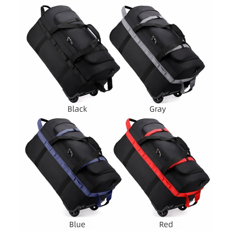 Heavy-Duty กระเป๋า Duffel ล้อเ - Foldable Rolling Luggage Bag บทวิจารณ์และราคา