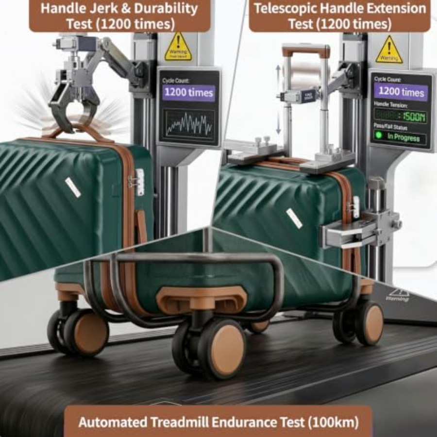 ชุดกระเป๋าเดินทางแบบแข็ง 5 ชิ้ - Expandable Hard Shell Luggage Set บทวิจารณ์และราคา