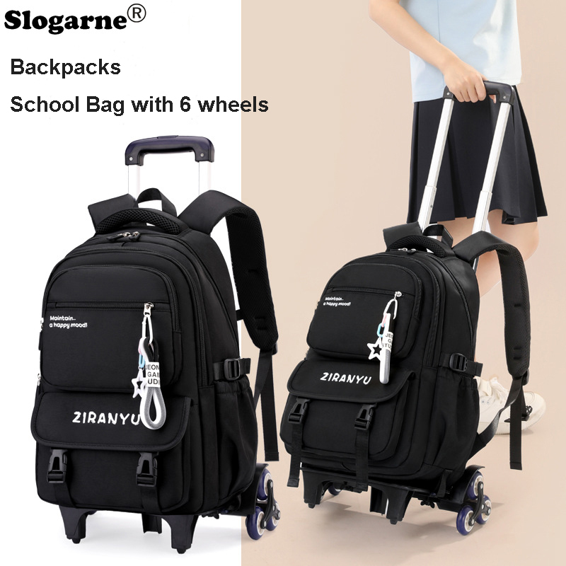 กระเป๋าเป้ล้อลากสำหรับนักเรียน - Foldable Rolling Luggage Bag บทวิจารณ์และราคา