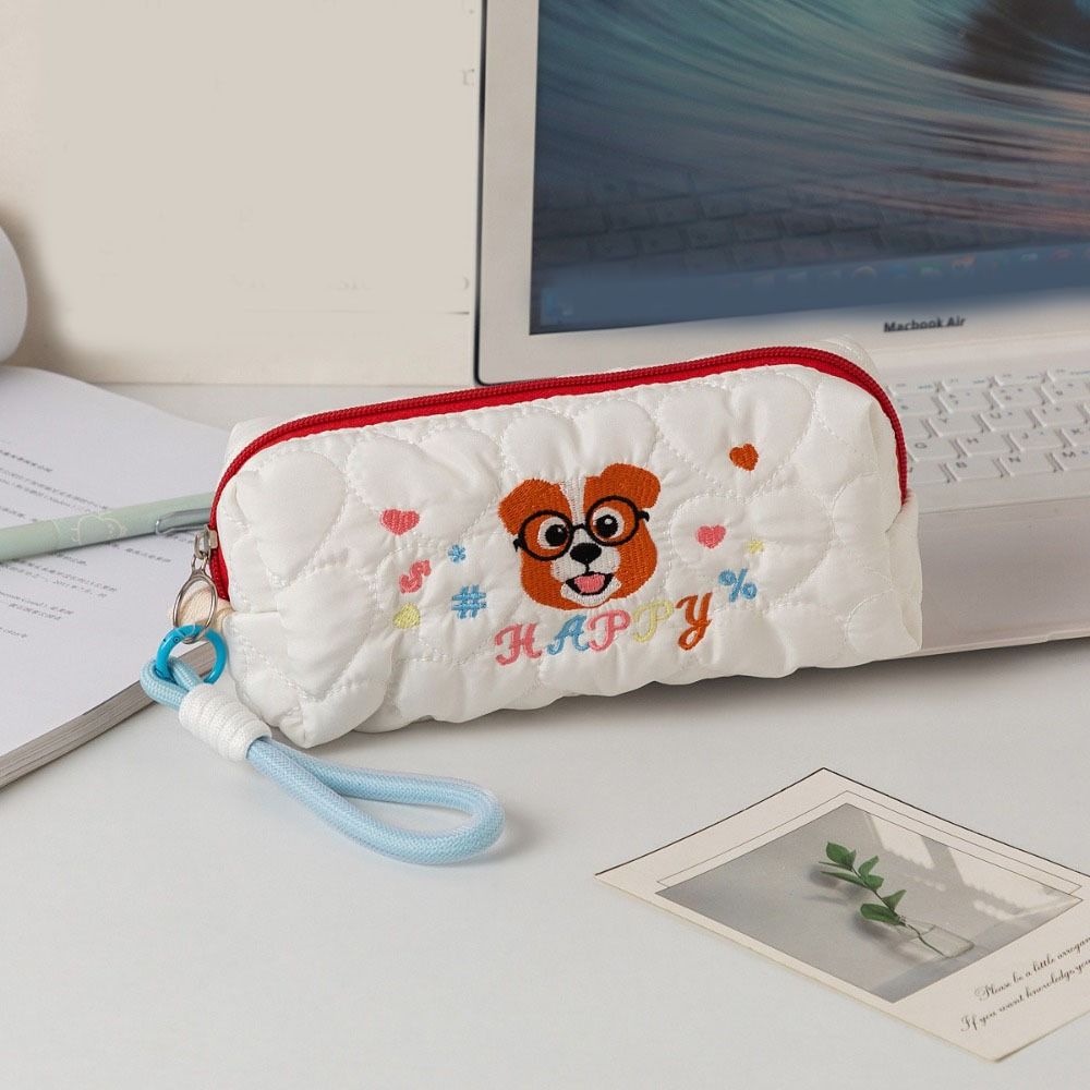 กระเป๋าใส่ดินสอปักลายสุนัขสุดน - Cosmetic Bags บทวิจารณ์และราคา