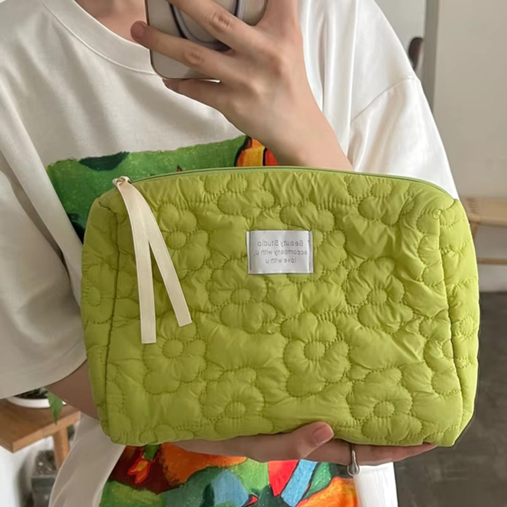 กระเป๋าเครื่องสำอางลายดอกไม้ให - Cosmetic Bags บทวิจารณ์และราคา
