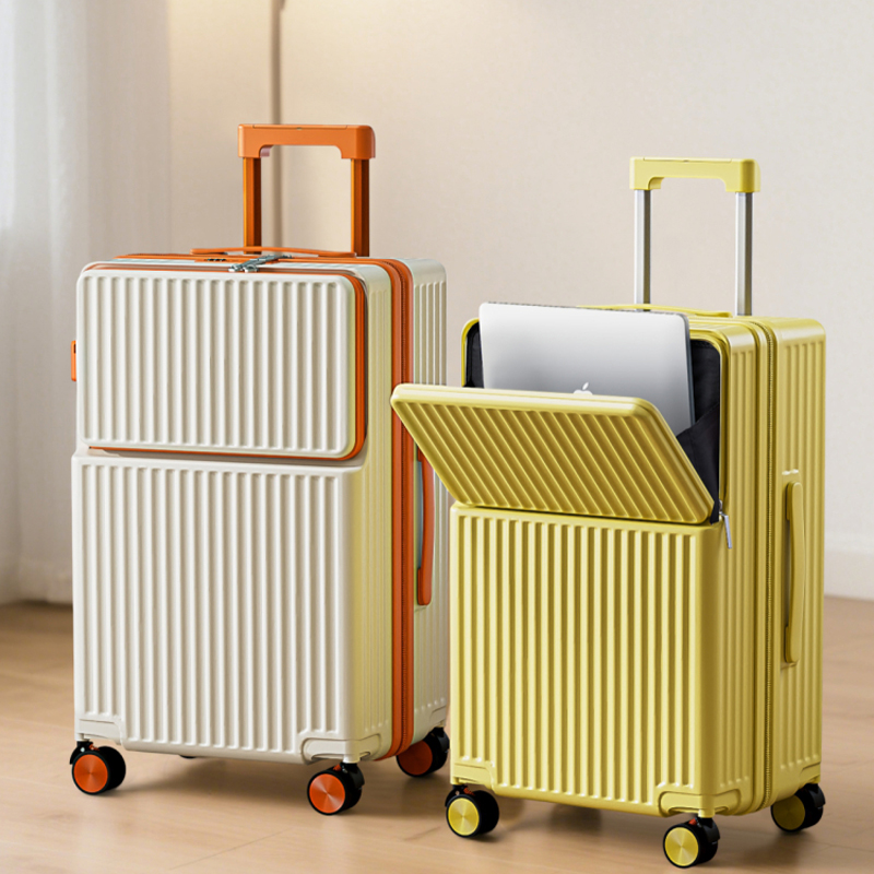 กระเป๋าเดินทางทันสมัยขนาด 20 2 - Front Opening Laptop Luggage 24 Inch บทวิจารณ์และราคา