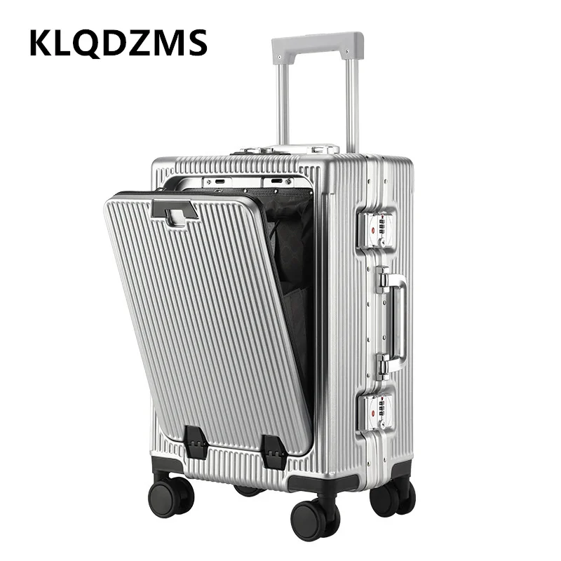 กระเป๋าเดินทาง KLQDZMS ขนาด 20 - Front Opening Laptop Luggage 24 Inch บทวิจารณ์และราคา