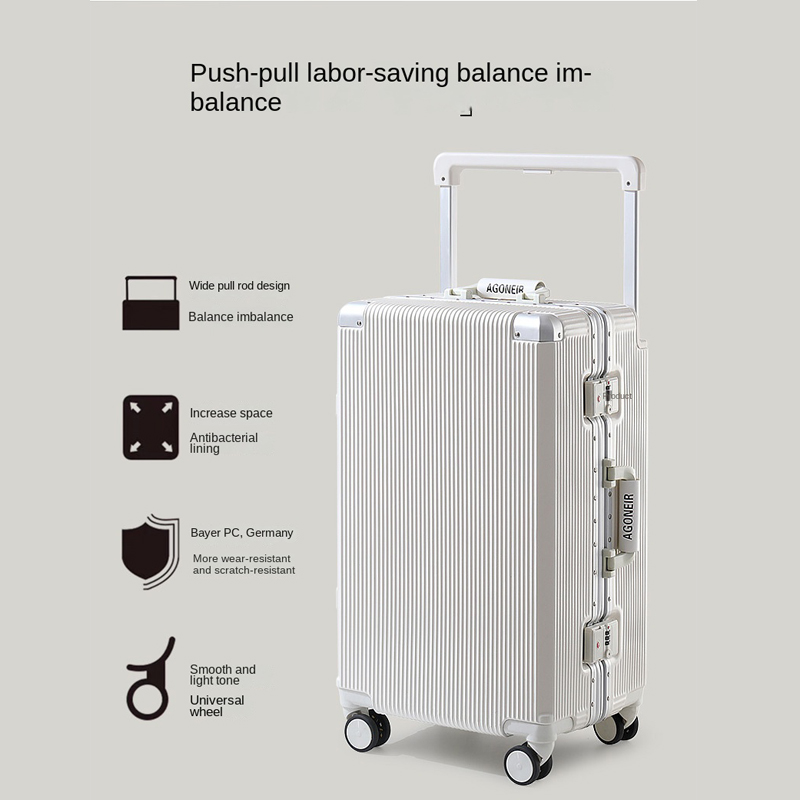 กระเป๋าเดินทางแบบมีล้อ ขนาด 20 - Aluminum Frame Carry On Luggage บทวิจารณ์และราคา