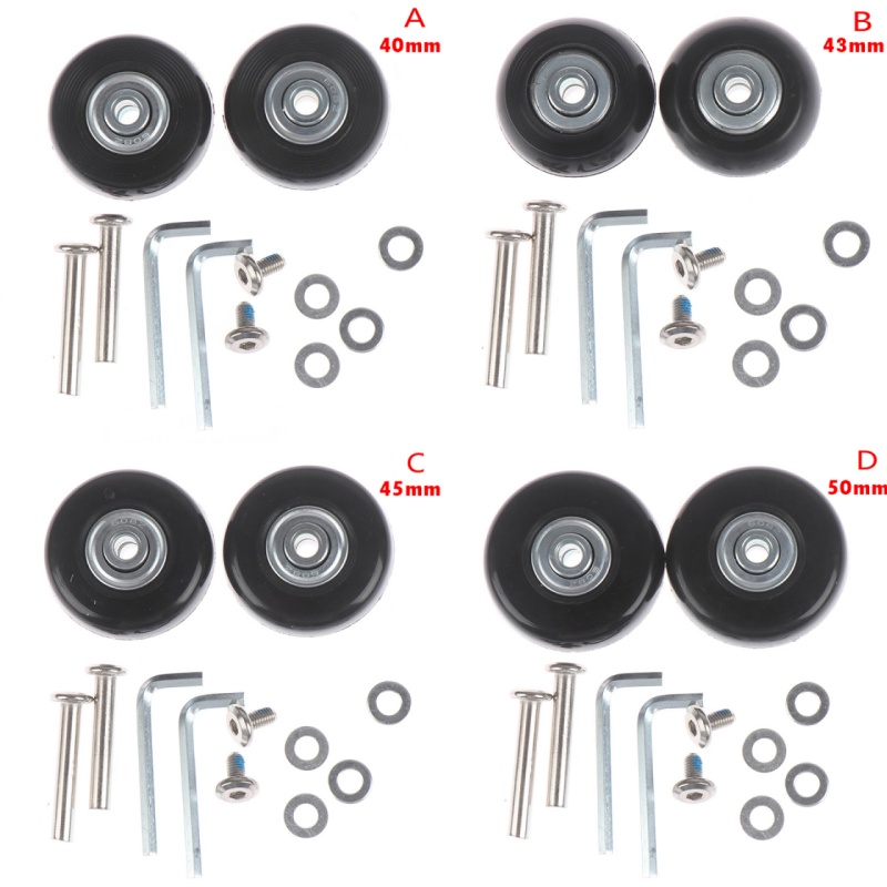 ชุดอะไหล่กระเป๋าเดินทางล้อกระเ - Silent Replacement Luggage Wheels บทวิจารณ์และราคา