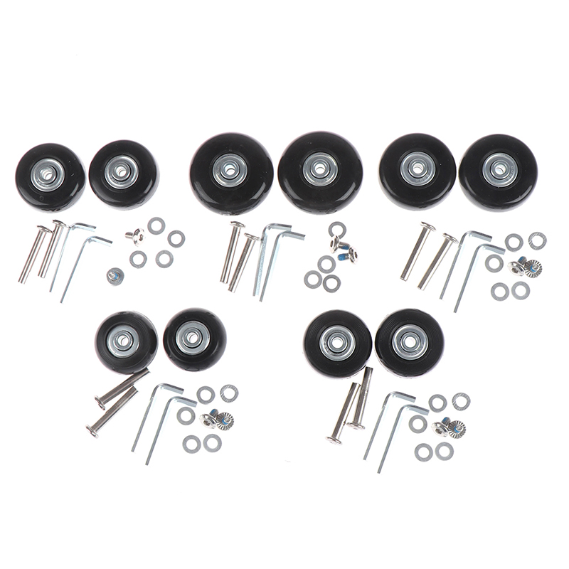 ชุดอะไหล่กระเป๋าเดินทางล้อกระเ - Silent Replacement Luggage Wheels บทวิจารณ์และราคา