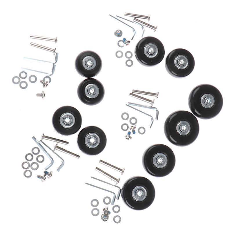 ชุดอะไหล่กระเป๋าเดินทางล้อกระเ - Silent Replacement Luggage Wheels บทวิจารณ์และราคา