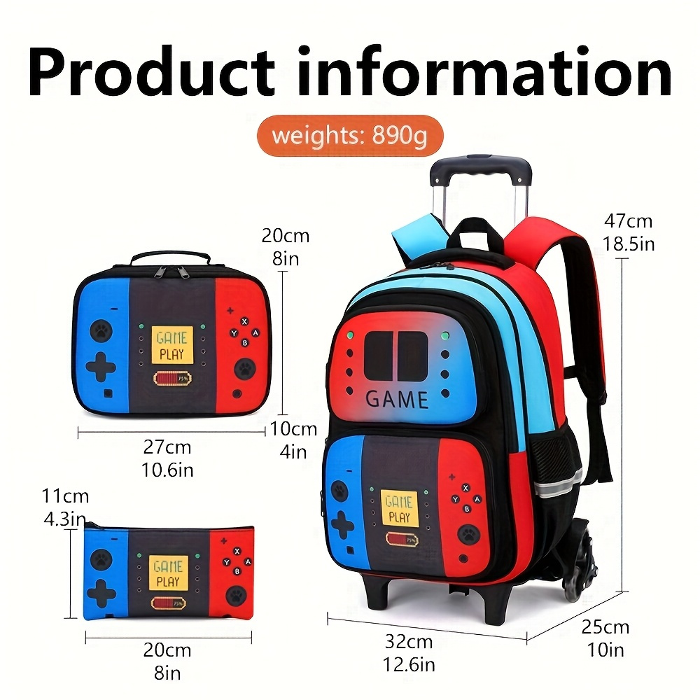 กระเป๋าเป้สะพายหลังแบบล้อเลื่อ - Foldable Rolling Luggage Bag บทวิจารณ์และราคา