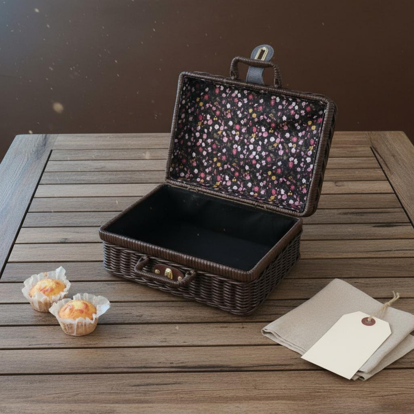 กระเป๋าเดินทางดีไซน์วินเทจพร้อ - Retro Vintage Trunk Suitcase บทวิจารณ์และราคา