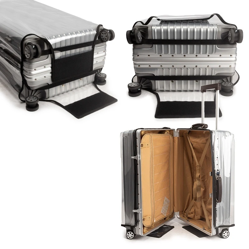 ฝาครอบโปร่งใสกระเป๋าเดินทางป้อ - Luggage Protective Cover Transparent บทวิจารณ์และราคา