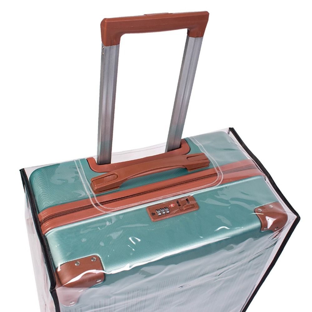 ผ้าคลุมกระเป๋าเดินทางแบบใส PVC - Waterproof Suitcase Cover Protector บทวิจารณ์และราคา