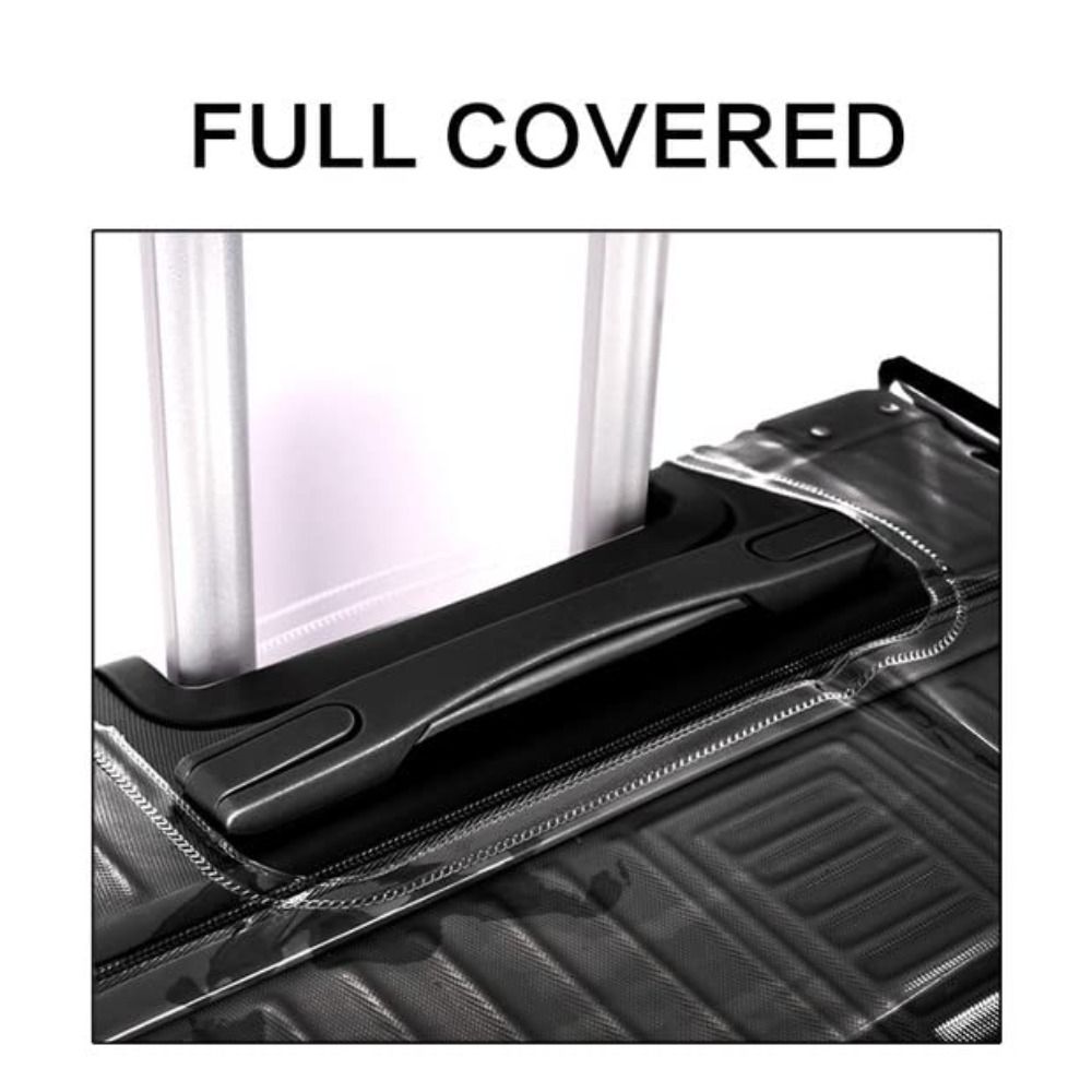 ผ้าคลุมกระเป๋าเดินทางแบบใส PVC - Waterproof Suitcase Cover Protector บทวิจารณ์และราคา