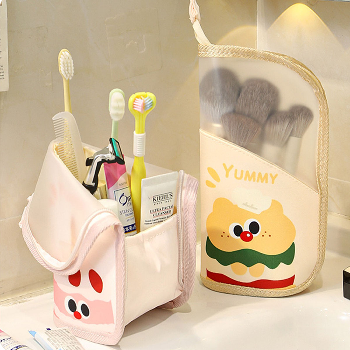 1 ชิ้นกระเป๋าเครื่องสำอางกระเป - Cosmetic Bags บทวิจารณ์และราคา