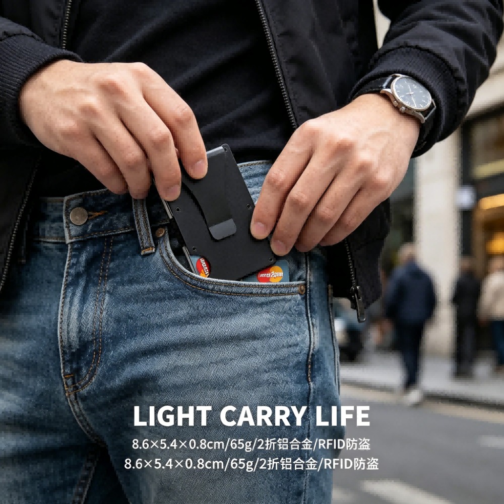 ที่ใส่บัตรป้องกัน RFID อลูมิเน - Wallets บทวิจารณ์และราคา