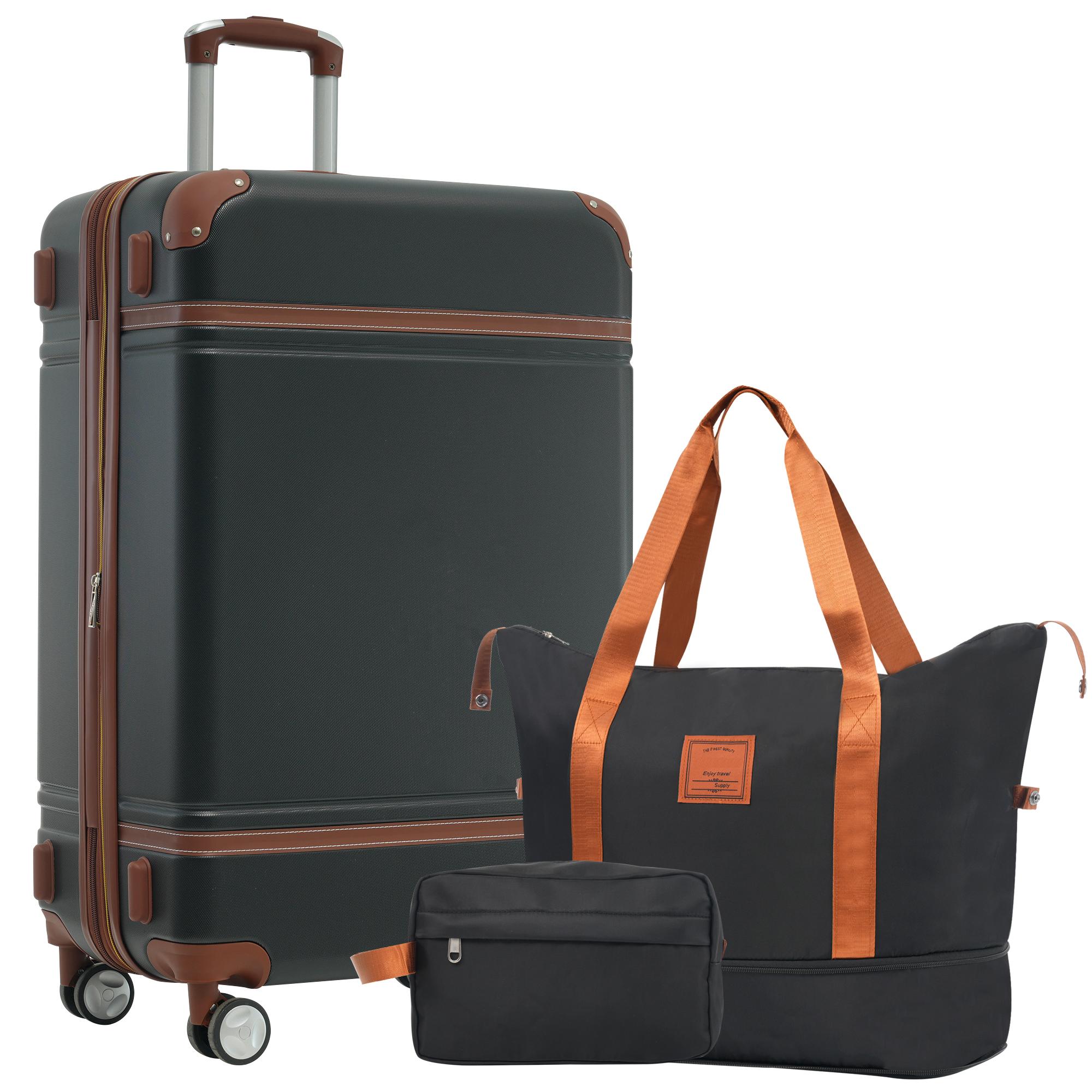 ชุดกระเป๋าเดินทางแบบแข็งขยายได - Expandable Hard Shell Luggage Set บทวิจารณ์และราคา