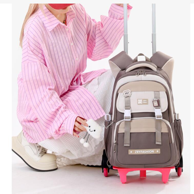 กระเป๋าเป้สะพายหลังแบบมีล้อสำห - Foldable Rolling Luggage Bag บทวิจารณ์และราคา