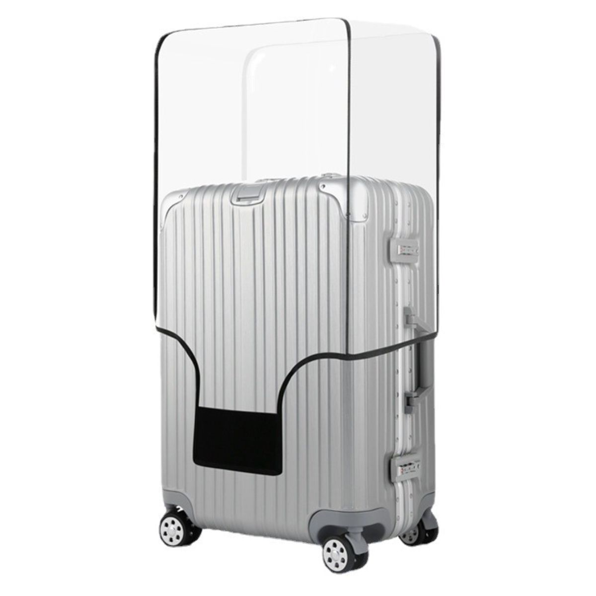 ผ้าคลุมกระเป๋าเดินทางแบบหนาใส, - Waterproof Suitcase Cover Protector บทวิจารณ์และราคา