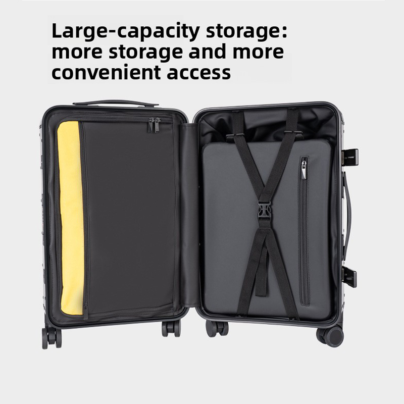 กระเป๋าเดินทางคาร์บอนไฟเบอร์ขน - Spinner Wheel Rolling Suitcase 20 Inch บทวิจารณ์และราคา