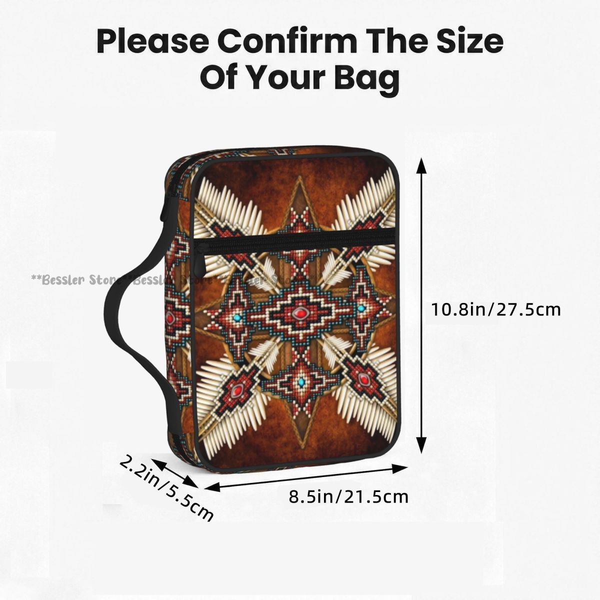 กระเป๋าใส่พระคัมภีร์ลายชนพื้นเ - Handbags บทวิจารณ์และราคา