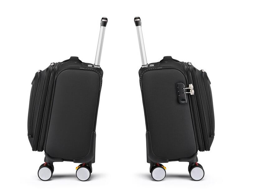 นักธุรกิจผู้ชายกระเป๋าเดินทางข - Spinner Wheel Rolling Suitcase 20 Inch บทวิจารณ์และราคา
