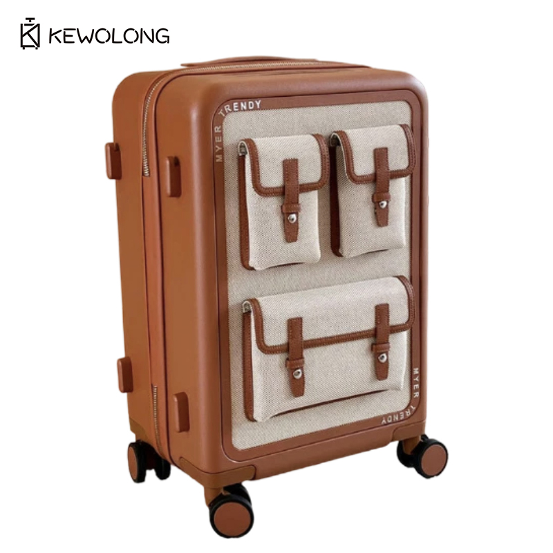 กระเป๋าเดินทางล้อลากผ้าแคนวาสส - Spinner Wheel Rolling Suitcase 20 Inch บทวิจารณ์และราคา
