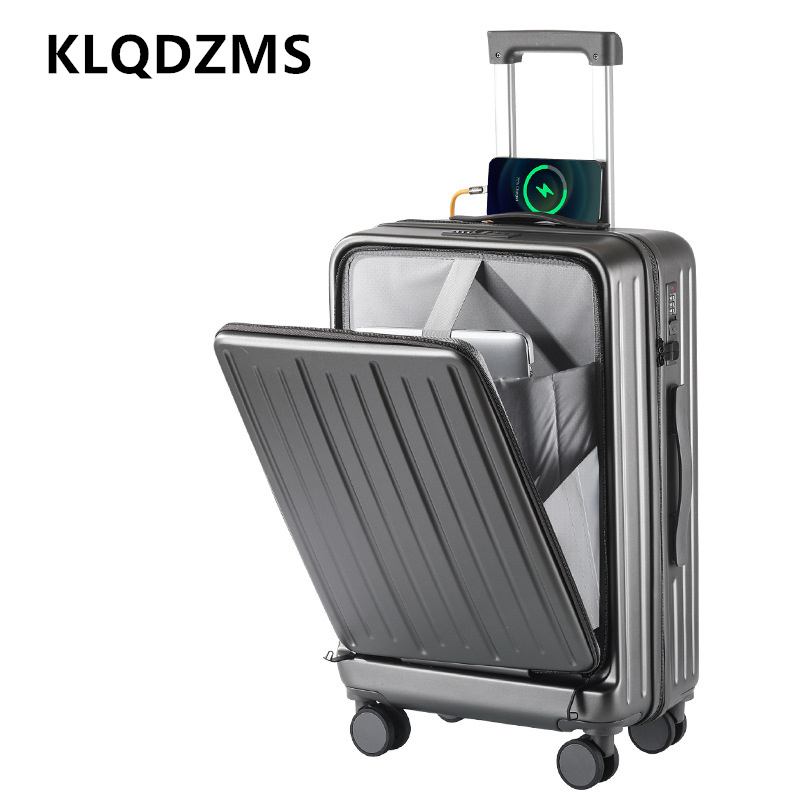 กระเป๋าเดินทาง KLQDZMS ขนาด 20 - Front Opening Laptop Luggage 24 Inch บทวิจารณ์และราคา