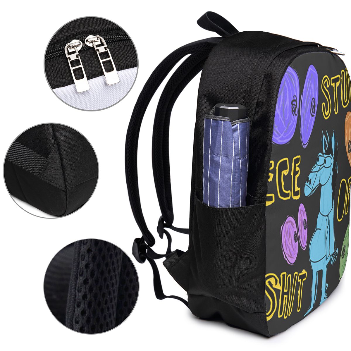 การ์ตูน โบแจ็ค ฮอร์สแมน สตูปิด - Backpacks บทวิจารณ์และราคา