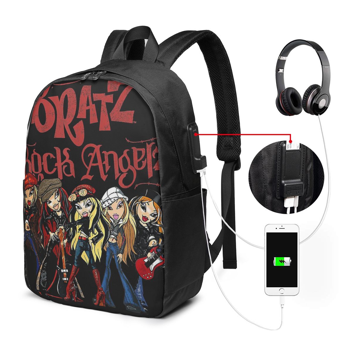 Bratz Rock Angelz Group Shot ก - Backpacks บทวิจารณ์และราคา